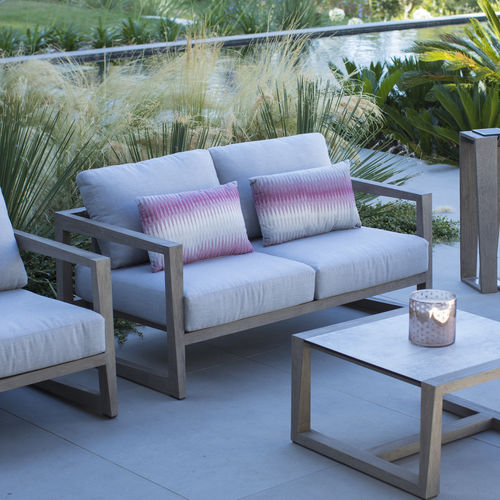 Canapé contemporain - SKAAL - LES JARDINS - d'extérieur / en Sunbrella® / déhoussable