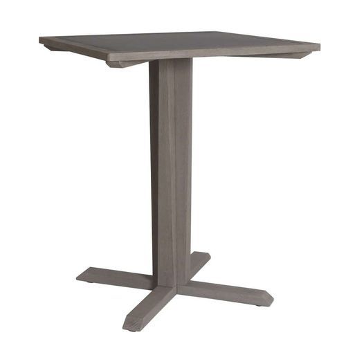 Table mange-debout contemporaine - SKAAL - LES JARDINS - en céramique / en marbre / avec piètement en métal