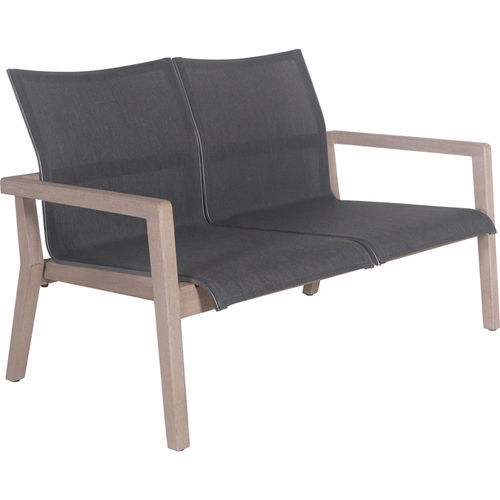 Canapé contemporain - COPENHAGUE - LES JARDINS - d'extérieur / en toile / avec accoudoirs
