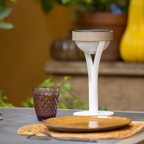 Lampe de table - TYBLE  - LES JARDINS - en aluminium / contemporaine / rechargeable