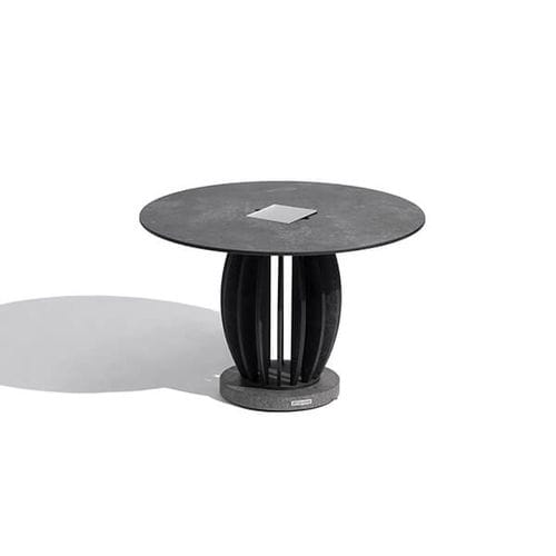 Lampe de table - ROMY - LES JARDINS - en aluminium / contemporaine / rechargeable
