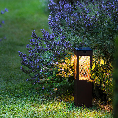 Lanterne contemporaine - TRADITION  - LES JARDINS - en aluminium / à LED / rectangulaire