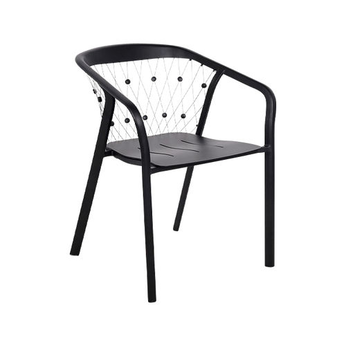 Chaise de jardin contemporaine - CHESTER - LES JARDINS - d'extérieur / en aluminium / en acier inoxydable
