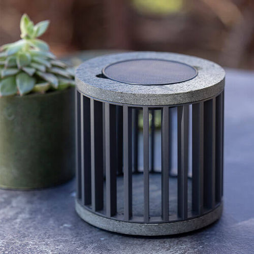 Lampe de table - HALO - LES JARDINS - en aluminium / contemporaine / rechargeable