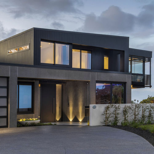 Bardage en panneaux - BOURNEMOUTH TERRACE AUCKLAND - Accsys Technologies - en bois / en enduit / vertical