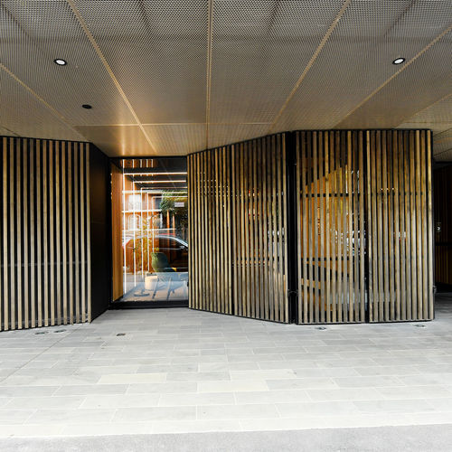 Cloison amovible - BLACKWOOD STREET APARTMENTS IN MELBOURNE - Accsys Technologies - fixe / en bois / professionnelle