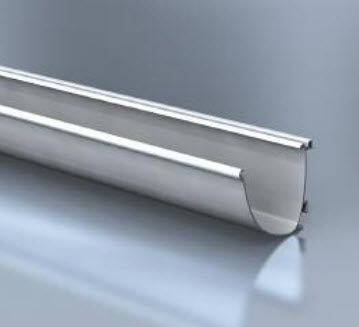 Gouttière en aluminium - AQUALINE : MOULDED GUTTER - Alumasc Exterior Building Products - demi-ronde