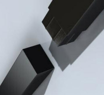 Tuyau de descente des eaux pluviales en aluminium - FLUSHJOINT : RECTANGULAR  - Alumasc Exterior Building Products