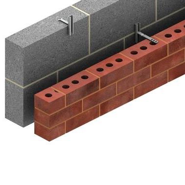 Système de fixation en acier - FASTRACK - Ancon Building Products - pour bardage de façade