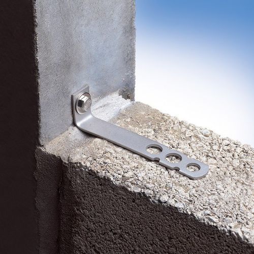 Système de fixation en acier - SDB/SDV/SPB/SPV - Ancon Building Products - pour bardage de façade