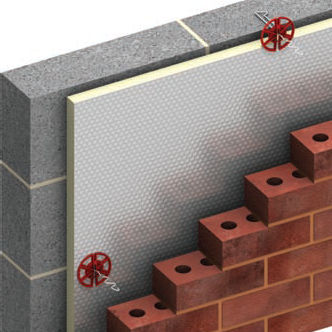 Système de fixation en acier - STAIFIX WT4-CB / STAIFIX WT2-AF - Ancon Building Products - pour bardage de façade