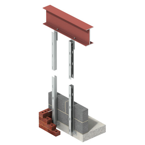 Poteau en acier inoxydable - WP1 & WP3 - Ancon Building Products - de contre-ventement