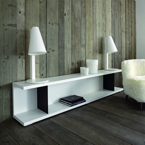 Console contemporaine - Delano - PH Collection - en bois / en acier / avec piètement en bois