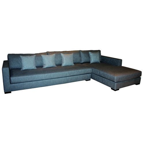 Canapé d'angle - Leman - PH Collection - contemporain / en tissu / gris