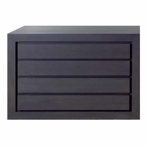Commode contemporaine - QUADRA - PH Collection - en bois / rectangulaire / 4 tiroirs