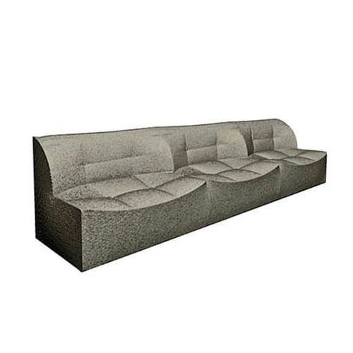 Canapé contemporain - Cloud - PH Collection - en tissu / sans accoudoirs / gris