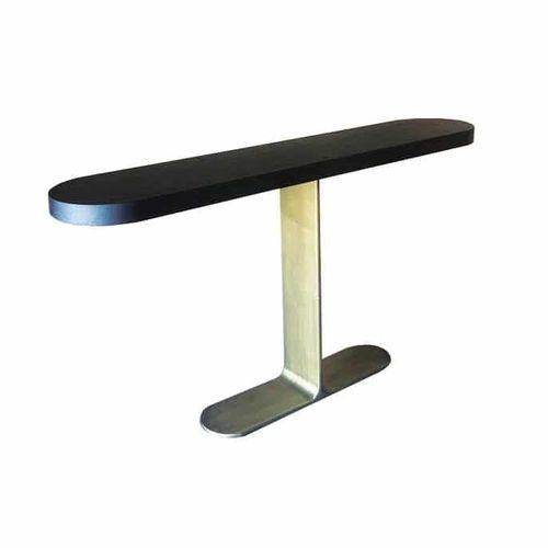 Console contemporaine - Wax - PH Collection - en chêne / avec piètement en acier / ovale