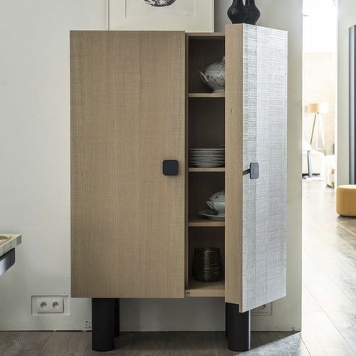 Buffet haut - Willy - PH Collection - contemporain / en bois / en acier