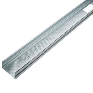 Profilé de finition en acier galvanisé - GYPFRAME 70 S SERIES - British Gypsum Limited  - pour cloison / en U / argenté