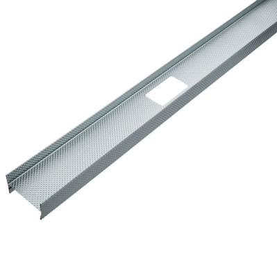 Profilé de finition en acier galvanisé - GYPFRAME 70 SERIES - British Gypsum Limited  - pour cloison / en U / argenté