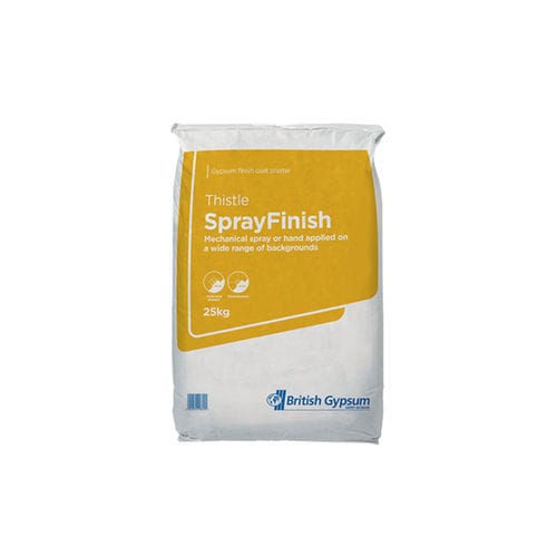 Plâtre pour maçonnerie - THISTLE SPRAYFINISH - British Gypsum Limited 