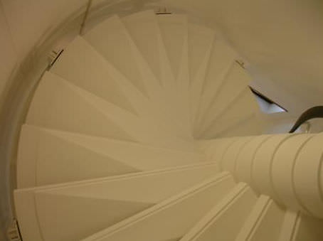 Escalier en colimaçon - Cornish Concrete Products  - à marches en béton / structure en béton / contemporain