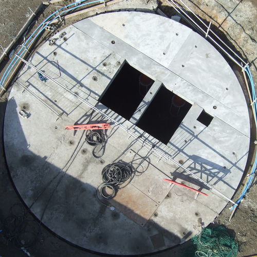 Couvercle de regard en béton armé - COVER SLABS - CPM Group Ltd  - rond