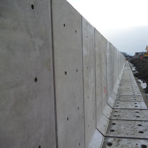 Mur de soutènement en béton - L SHAPE - CPM Group Ltd  - modulaire / pour aménagement extérieur / routier
