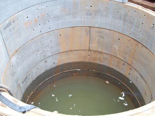 Regard d'égout en béton - COMBINED PUMP & VALVE CHAMBER - CPM Group Ltd 