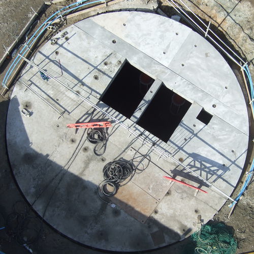 Couvercle de regard en béton - SPECIAL COVER SLABS - CPM Group Ltd  - rond