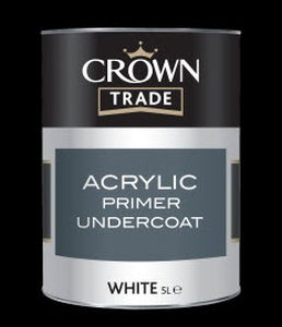 Primaire pour bois - ACRYLIC UNDERCOAT   - Crown Paints  - acrylique / intérieur