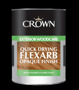Lasure - QUICK DRYING FLEXARB  - Crown Paints 