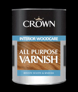 Vernis de protection - ALL PURPOSE - Crown Paints  - pour bois / brillant