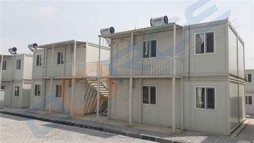 Bâtiment préfabriqué - REFUGEE ACCOMMODATION FACILITY - DORCE Prefabricated Building & Construction Industry Trade Inc.  - en béton / en acier / ossature métallique