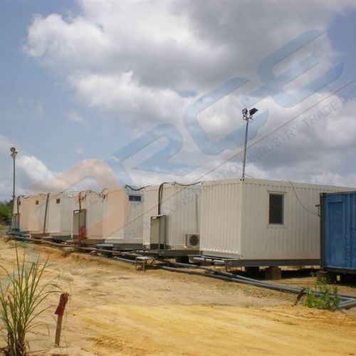 Bâtiment préfabriqué - POINTE NOIRE CONTAINER CAMP - DORCE Prefabricated Building & Construction Industry Trade Inc.  - modulaire / conteneur / en acier