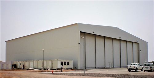 Bâtiment préfabriqué - AIRCRAFT HANGAR - DORCE Prefabricated Building & Construction Industry Trade Inc.  - modulaire / en acier / ossature métallique