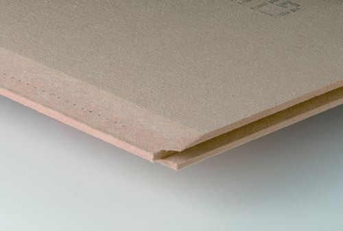 Isolant d'absorption acoustique - MULTIPLEX TOP - Ecological Building Systems  - en fibre de bois / en panneaux rigides / pour intérieur
