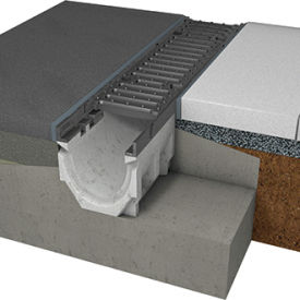 Caniveau à grille - FILCOTEN PRO - Elkington Gatic  - grille en acier galvanisé / grille en fonte / grille en inox