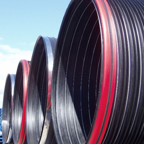 Canalisation en acier galvanisé - AQUASPIRA - Elkington Gatic  - pour système de drainage