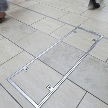 Couvercle de regard en inox - PARADE - Elkington Gatic  - carré