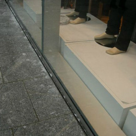 Caniveau à fente - FACADESLOT - Elkington Gatic  - grille en acier galvanisé / de façade / de récupération d'eau de pluie
