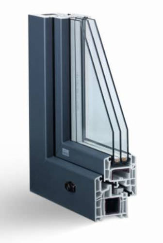 Fenêtre en aluminium - Haring Engineering Ltd  - en PVC / battante / à triple vitrage