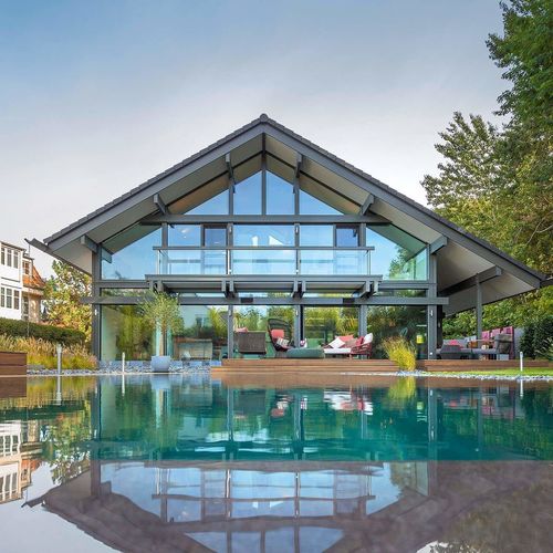 Maison préfabriquée - ART 5 SAMPLE 4 - Huf Haus  - écologique / contemporaine / à 2 étages