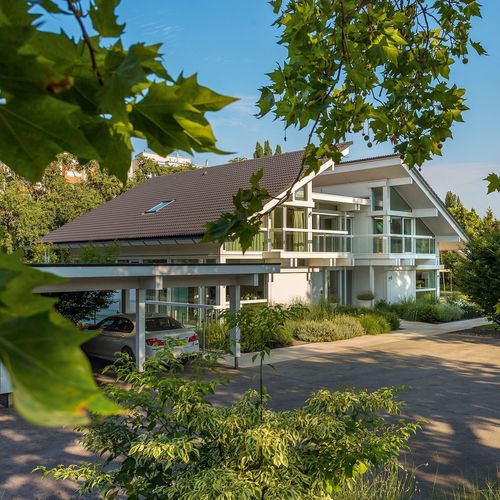 Maison préfabriquée - ART 6 SAMPLE 8 - Huf Haus  - écologique / contemporaine / à 2 étages