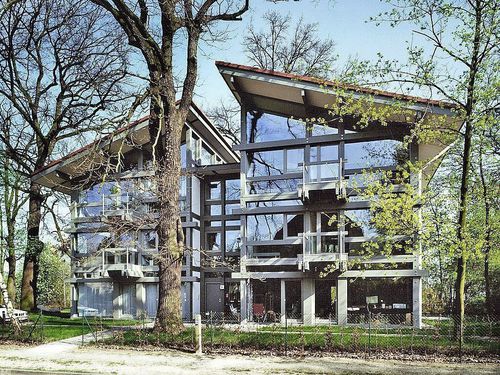 Bâtiment préfabriqué - MULTIFAMILY SAMPLE 2 - Huf Haus  - en bois / ossature métallique / résidentiel