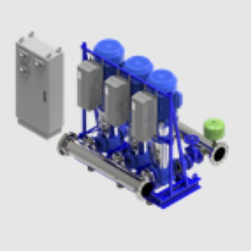 Pompe à eau - GHV HVX+ - LOWARA - avec moteur électrique / en acier inox
