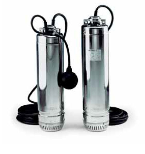 Pompe à eau - SCUBA - LOWARA - en acier inox / submersible