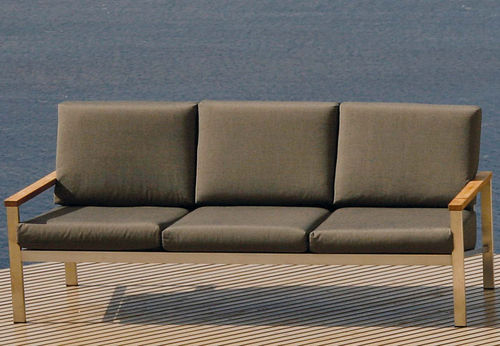 Canapé contemporain - Equinox  - Barlow Tyrie - d'extérieur / en Sunbrella® / avec accoudoirs