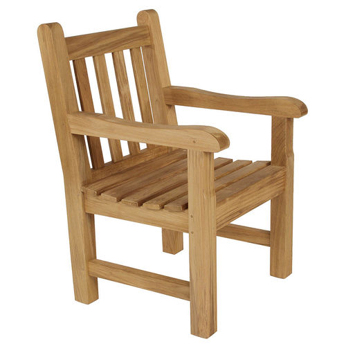 Fauteuil classique - Glenham - Barlow Tyrie - en teck / en teck / avec coussin amovible