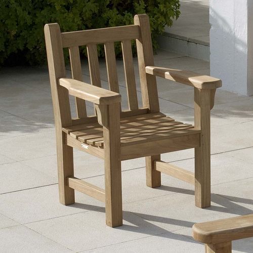 Fauteuil classique - London  - Barlow Tyrie - en teck / en teck / de jardin